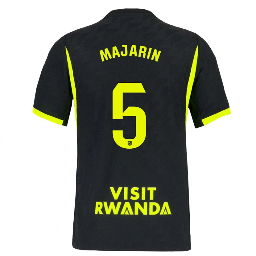 Danxen Bambino Maglia Sonia Majarín #5 Verde Brillante Nero Kit Gara Away 2026/27 Maglietta