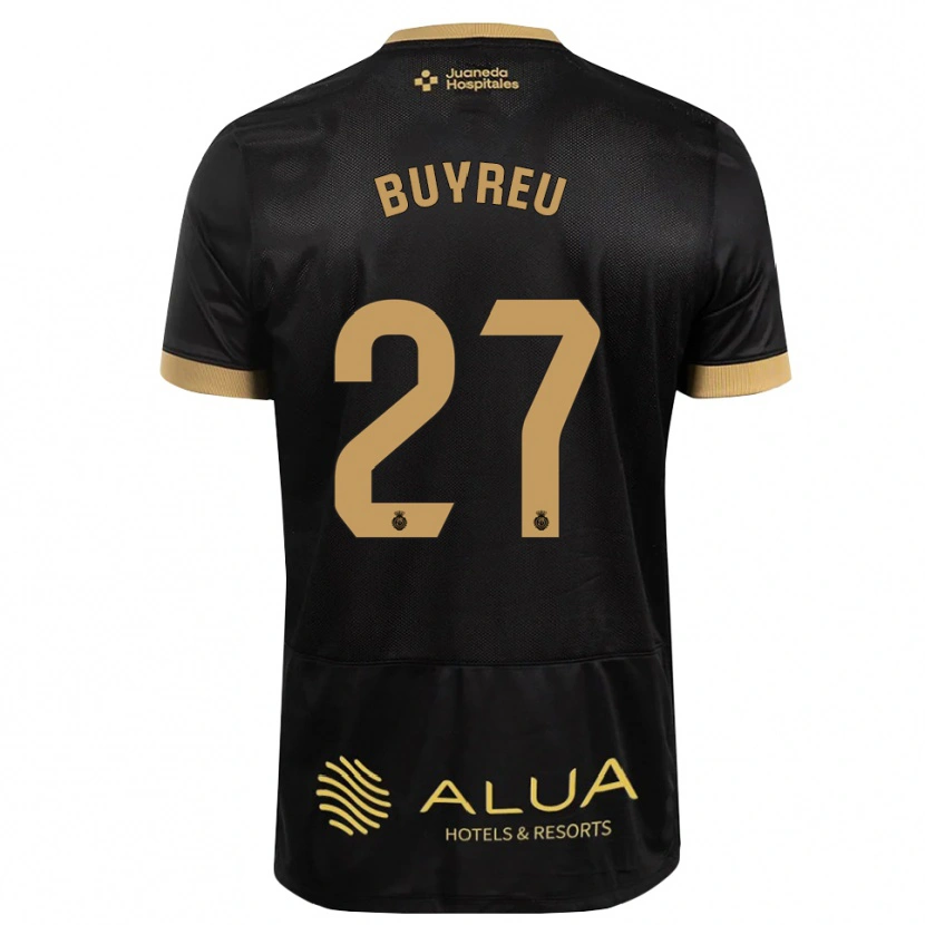 Danxen Bambino Maglia Jan Buyreu #27 Nero Marrone Sabbia Legno Robusto Kit Gara Away 2026/27 Maglietta