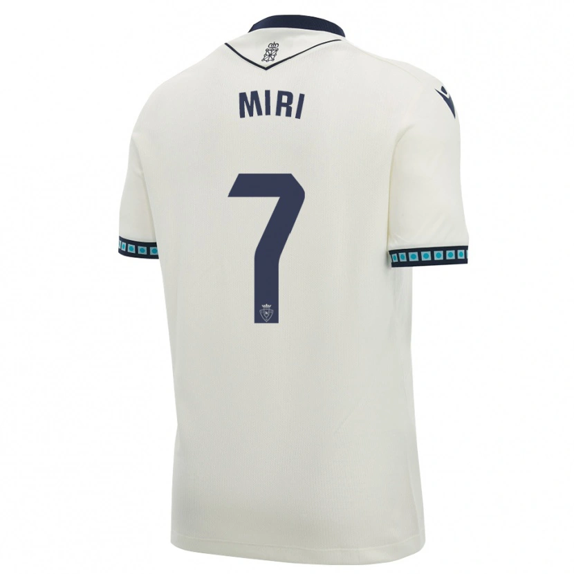 Danxen Bambino Maglia Miriam Rivas Pinto #7 Bianco Nero Azzurro Chiaro Kit Gara Away 2026/27 Maglietta