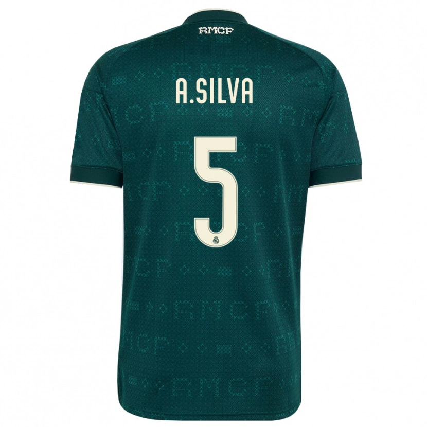 Danxen Bambino Maglia Antonia Silva #5 Grigio Ardesia Scuro Bianco Kit Gara Away 2026/27 Maglietta