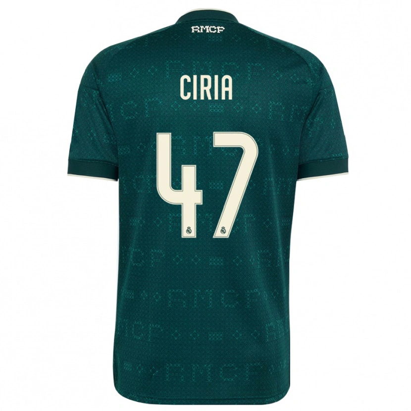 Danxen Bambino Maglia Alexis Ciria #47 Grigio Ardesia Scuro Bianco Kit Gara Away 2026/27 Maglietta