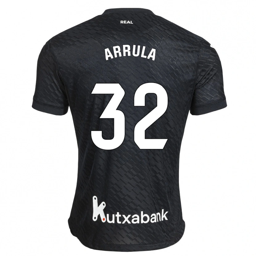 Danxen Bambino Maglia Julia Arrula #32 Nero Bianco Kit Gara Away 2026/27 Maglietta