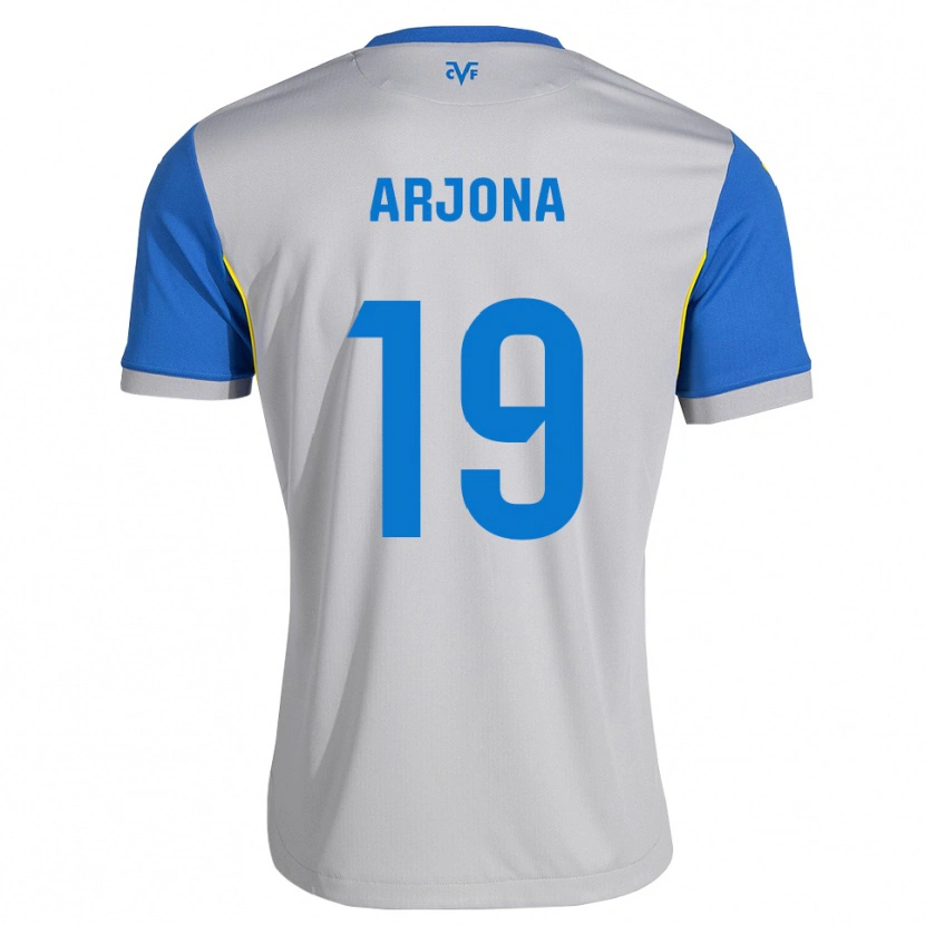 Danxen Bambino Maglia Julio Arjona #19 Blu Schiarente Grigio Kit Gara Away 2026/27 Maglietta