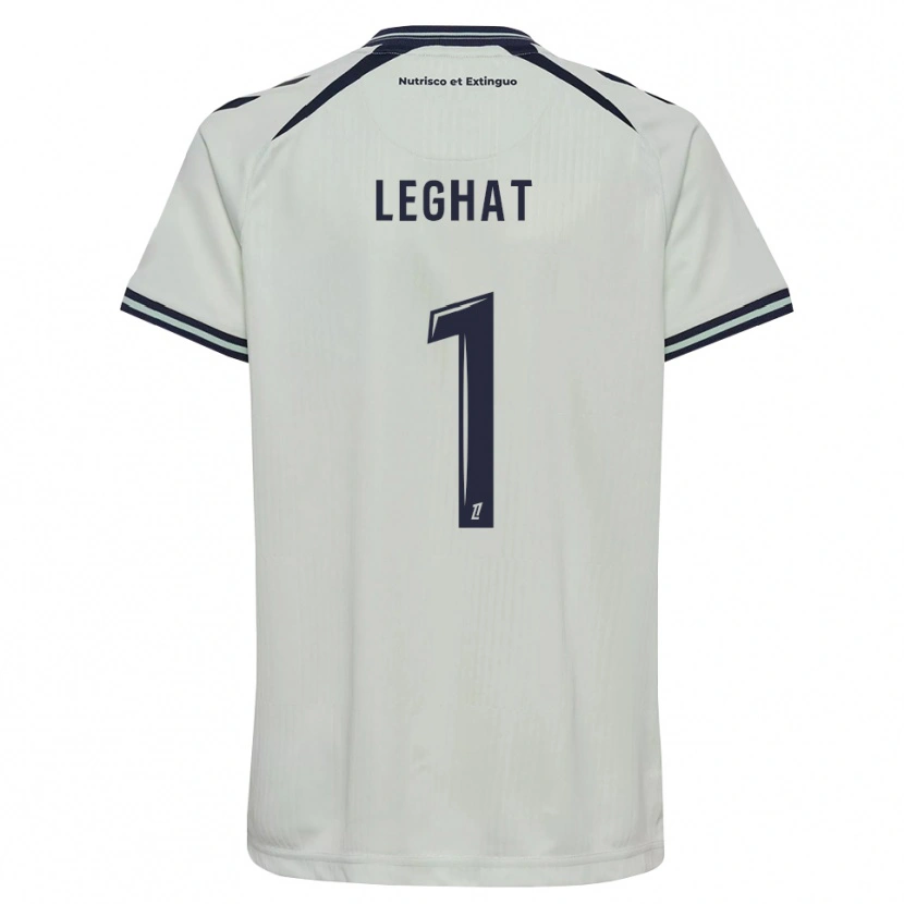 Danxen Bambino Maglia Yanis Leghat #1 Blu Notte Bianco Kit Gara Away 2026/27 Maglietta