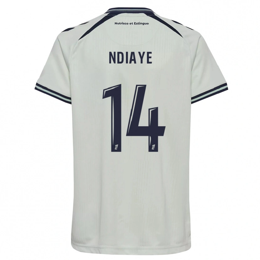 Danxen Bambino Maglia Rassoul Ndiaye #14 Blu Notte Bianco Kit Gara Away 2026/27 Maglietta