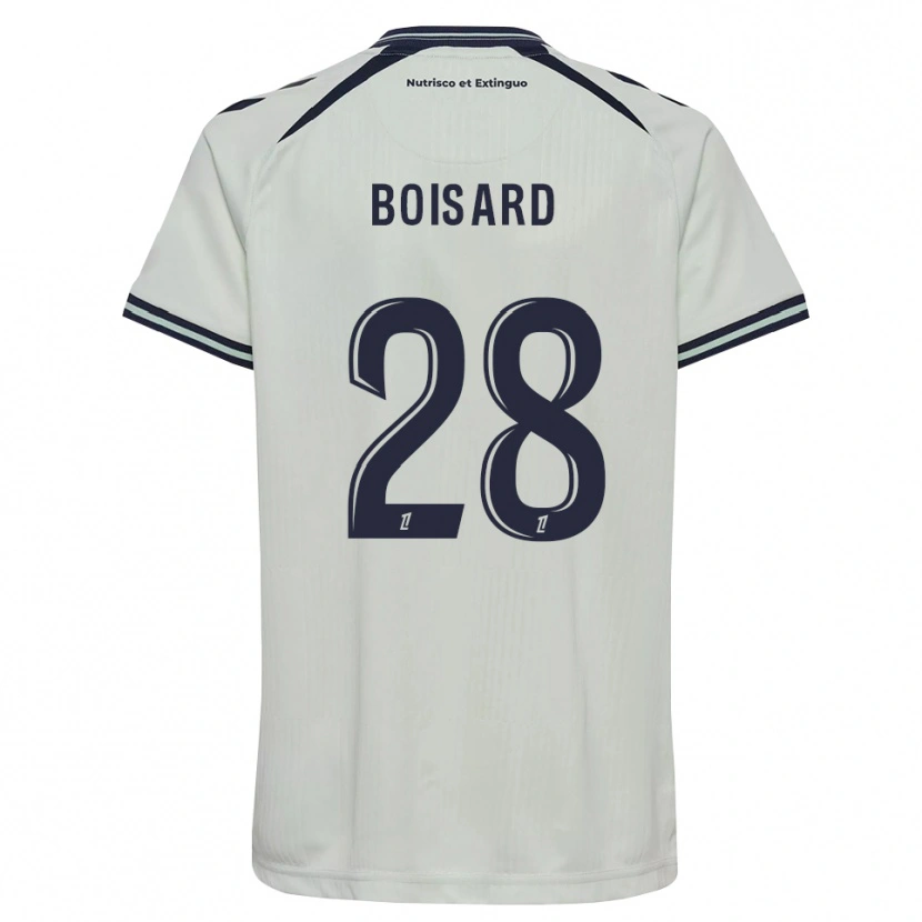 Danxen Bambino Maglia Célestine Boisard #28 Blu Notte Bianco Kit Gara Away 2026/27 Maglietta