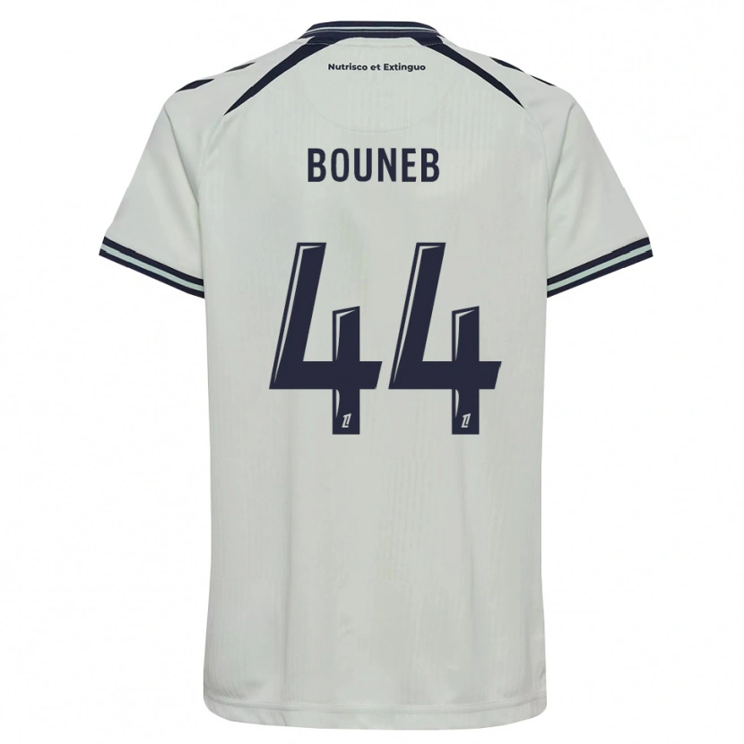 Danxen Bambino Maglia Ismaïl Bouneb #44 Blu Notte Bianco Kit Gara Away 2026/27 Maglietta