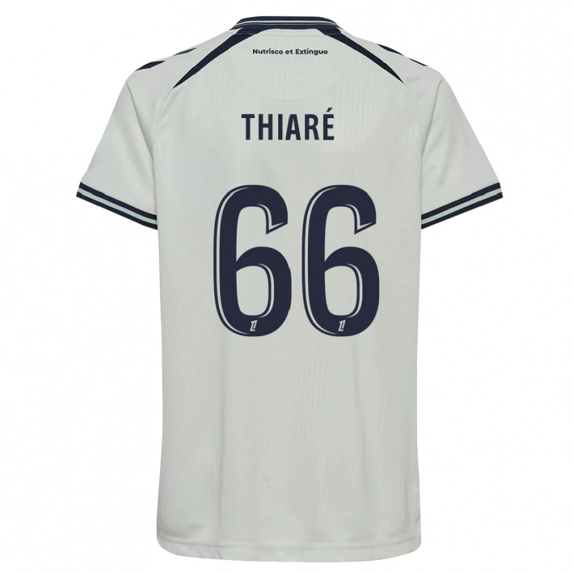 Danxen Bambino Maglia Aliou Thiaré #66 Blu Notte Bianco Kit Gara Away 2026/27 Maglietta