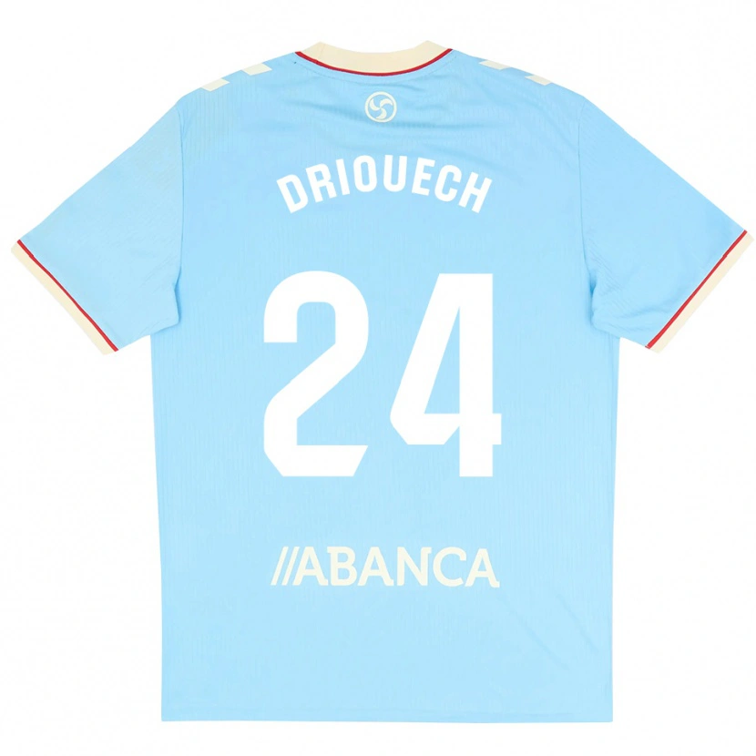 Danxen Uomo Maglia Couhaib Driouech #24 Azzurro Bianco Rosso Kit Gara Home 2026/27 Maglietta