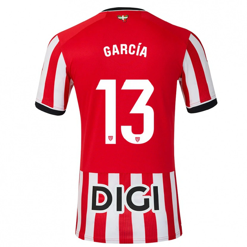 Danxen Uomo Maglia Simón García #13 Rosso Nero Bianco Kit Gara Home 2026/27 Maglietta