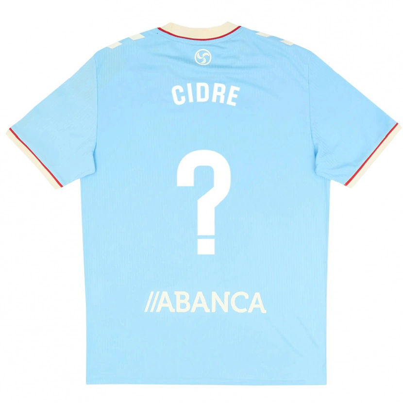 Danxen Uomo Maglia Xavier Cidre #0 Azzurro Bianco Rosso Kit Gara Home 2026/27 Maglietta