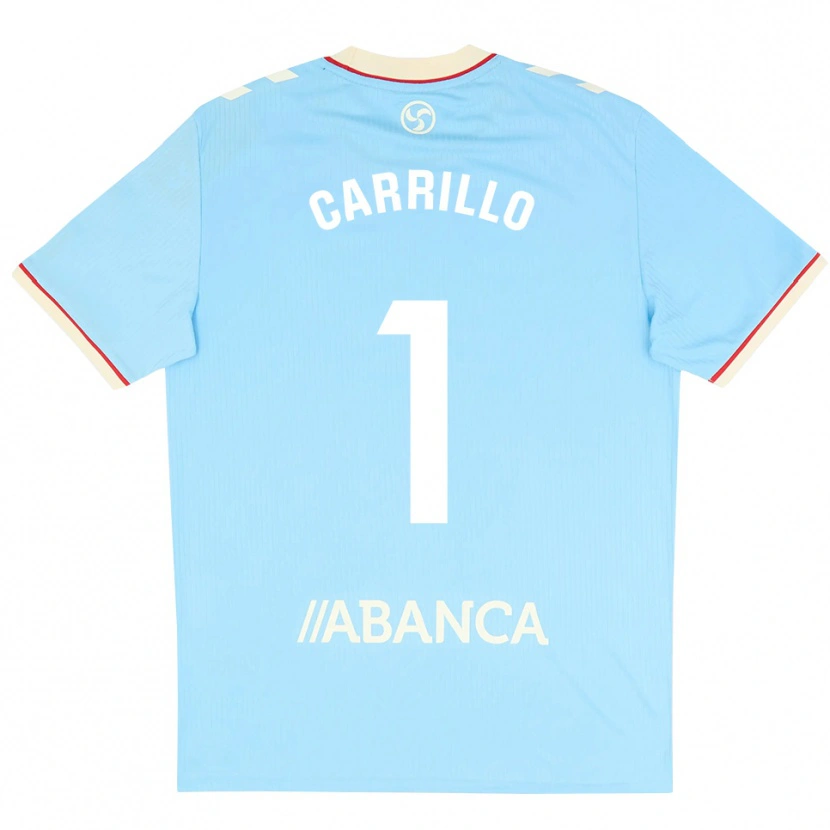 Danxen Uomo Maglia Coke Carrillo #1 Azzurro Bianco Rosso Kit Gara Home 2026/27 Maglietta