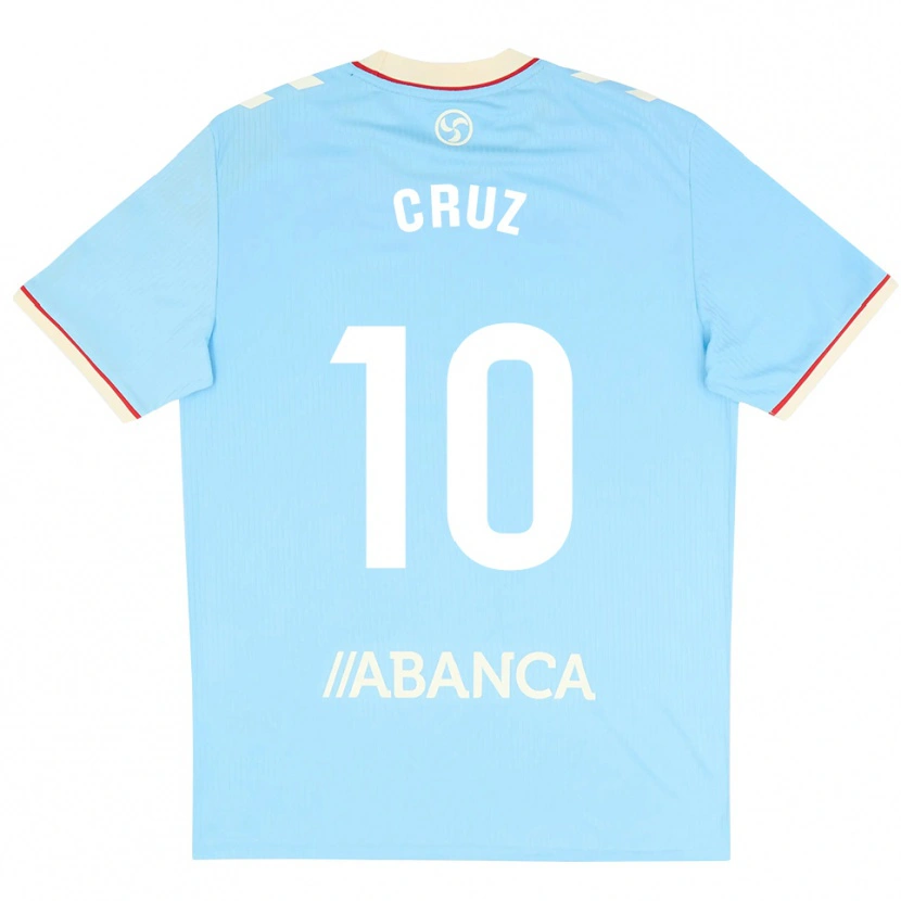Danxen Uomo Maglia Tati Cruz #10 Azzurro Bianco Rosso Kit Gara Home 2026/27 Maglietta