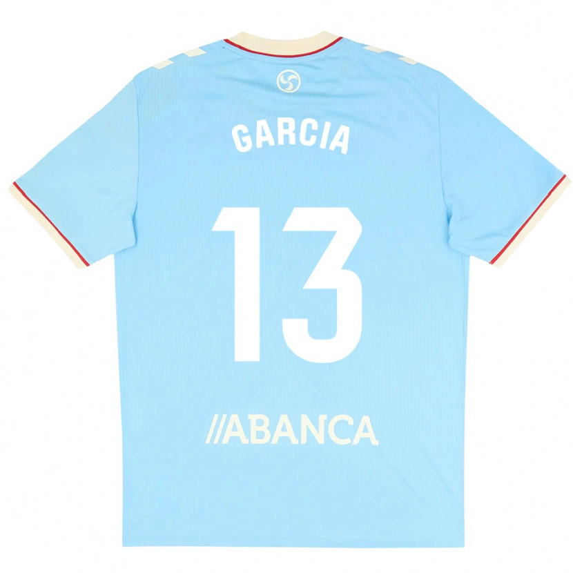 Danxen Uomo Maglia Raul Garcia #13 Azzurro Bianco Rosso Kit Gara Home 2026/27 Maglietta