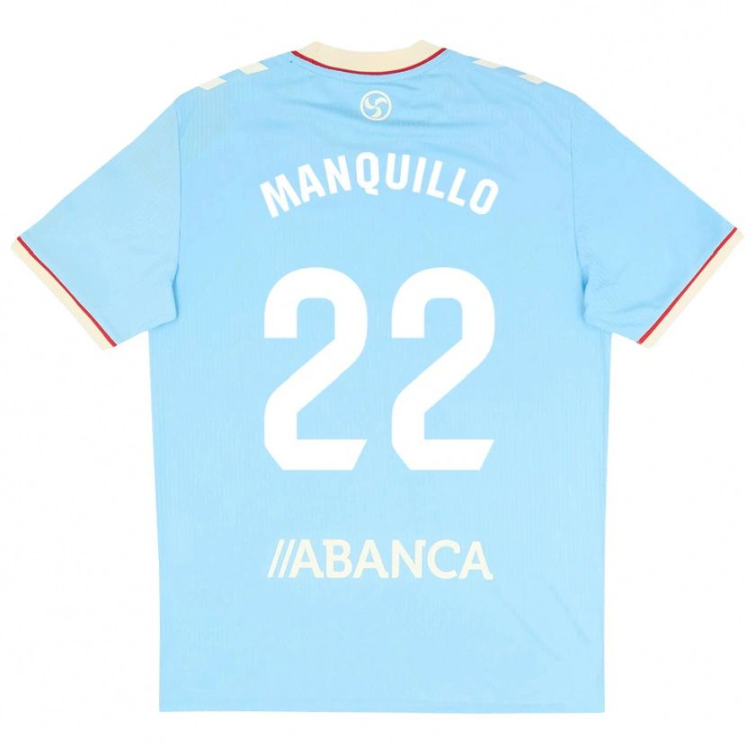 Danxen Uomo Maglia Javier Manquillo #22 Azzurro Bianco Rosso Kit Gara Home 2026/27 Maglietta
