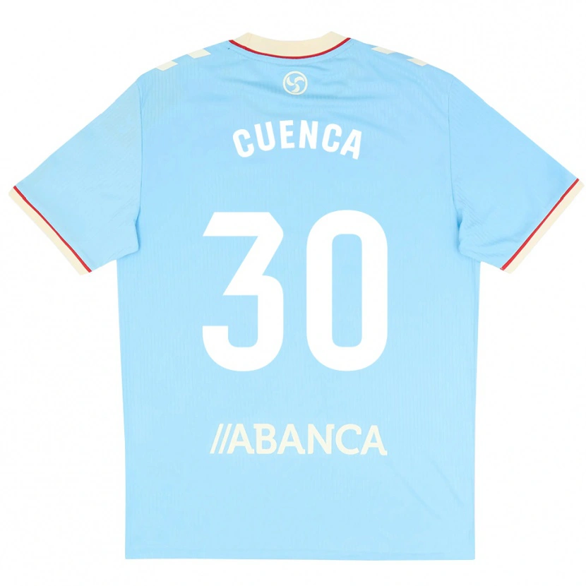 Danxen Uomo Maglia Hugo Cuenca #30 Azzurro Bianco Rosso Kit Gara Home 2026/27 Maglietta