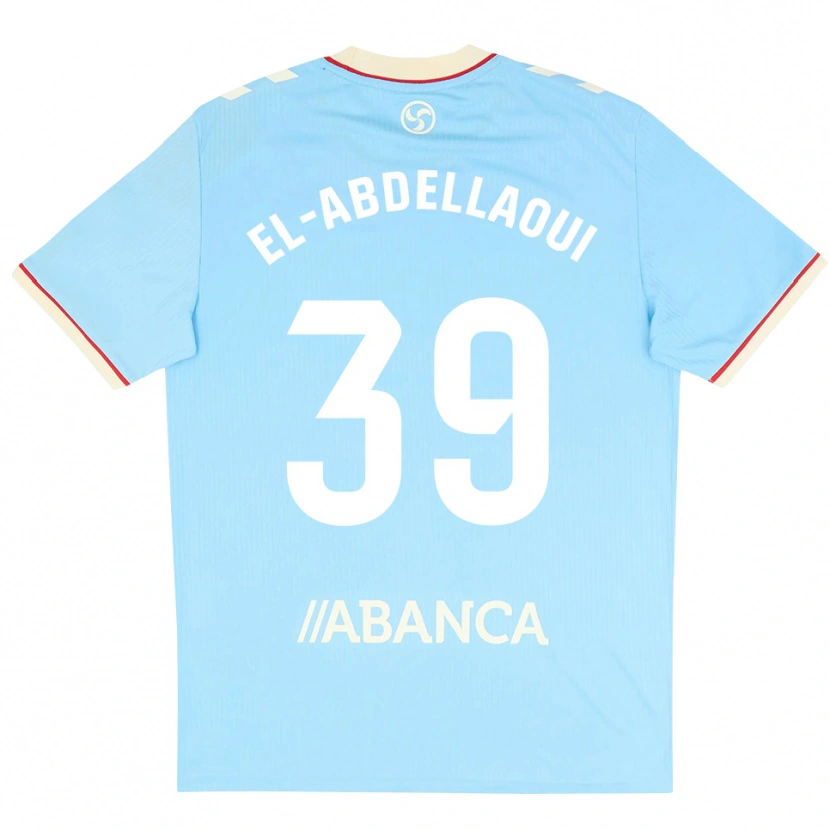Danxen Uomo Maglia Jones El-Abdellaoui #39 Azzurro Bianco Rosso Kit Gara Home 2026/27 Maglietta