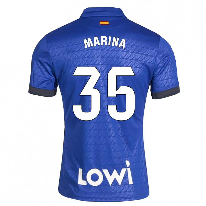 Danxen Uomo Maglia Nacho Marina #35 Blu Bianco Nero Kit Gara Home 2026/27 Maglietta