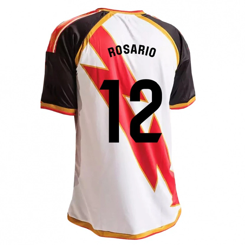 Danxen Uomo Maglia Samu Rosario #12 Nero Rosso Bianco Oro Kit Gara Home 2026/27 Maglietta
