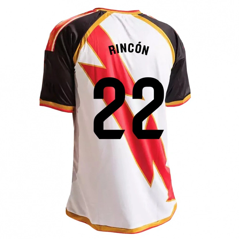 Danxen Uomo Maglia Cristina Rincon Frances #22 Nero Rosso Bianco Oro Kit Gara Home 2026/27 Maglietta