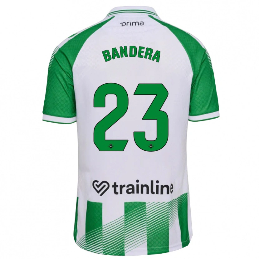 Danxen Uomo Maglia Kenta Bandera #23 Verde Chiaro Nero Bianco Kit Gara Home 2026/27 Maglietta