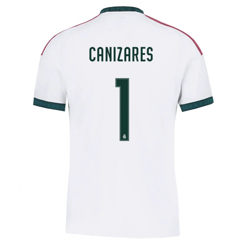 Danxen Uomo Maglia Lucas Canizares #1 Verde Scuro Bianco Rosso Kit Gara Home 2026/27 Maglietta