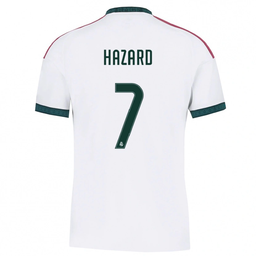 Danxen Uomo Maglia Eden Hazard #7 Verde Scuro Bianco Rosso Kit Gara Home 2026/27 Maglietta