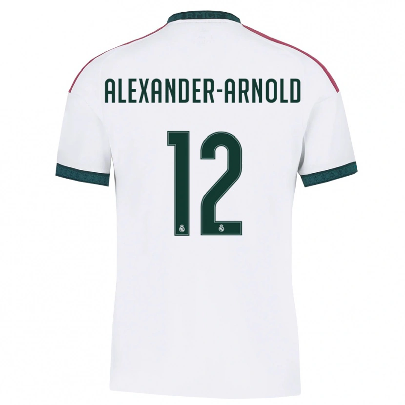 Danxen Uomo Maglia Trent Alexander-Arnold #12 Verde Scuro Bianco Rosso Kit Gara Home 2026/27 Maglietta