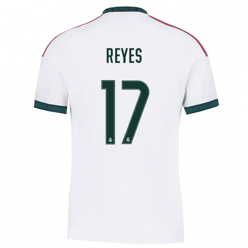 Danxen Uomo Maglia José Reyes #17 Verde Scuro Bianco Rosso Kit Gara Home 2026/27 Maglietta