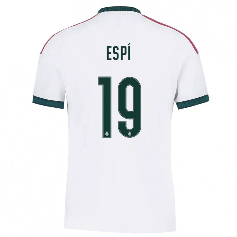 Danxen Uomo Maglia Carlos Espí #19 Verde Scuro Bianco Rosso Kit Gara Home 2026/27 Maglietta