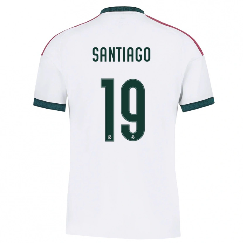 Danxen Uomo Maglia Aimar Santiago #19 Verde Scuro Bianco Rosso Kit Gara Home 2026/27 Maglietta