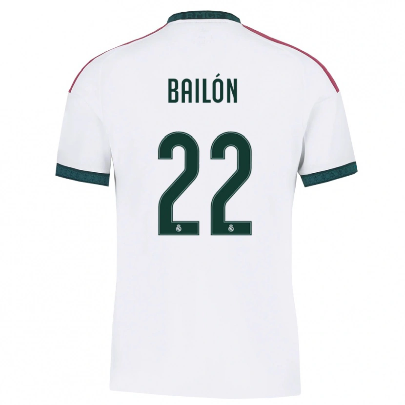 Danxen Uomo Maglia Javi Bailón #22 Verde Scuro Bianco Rosso Kit Gara Home 2026/27 Maglietta