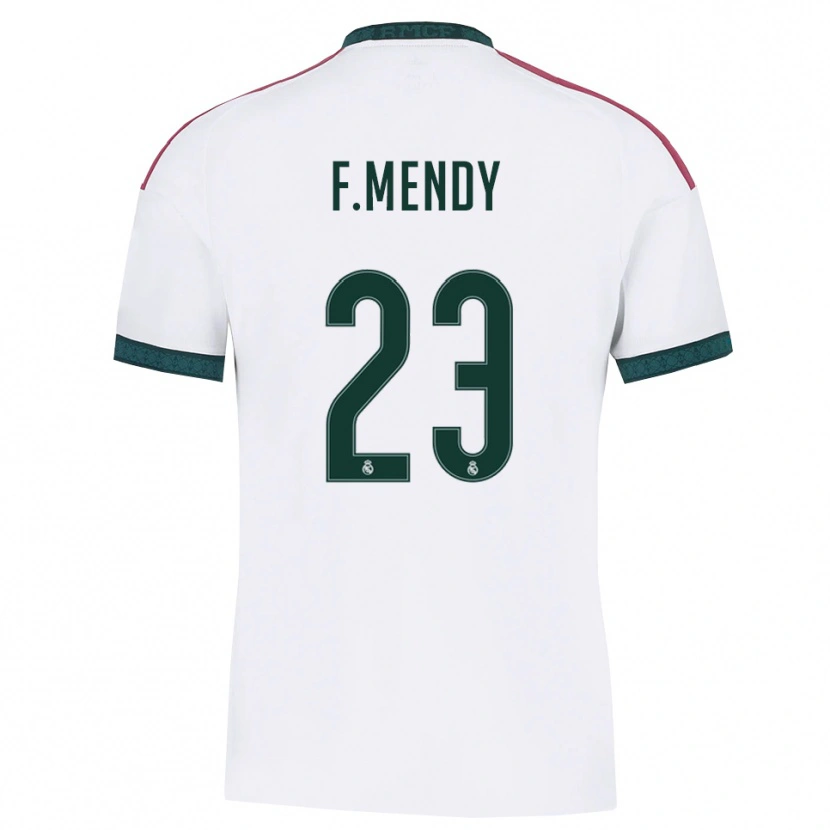 Danxen Uomo Maglia Ferland Mendy #23 Verde Scuro Bianco Rosso Kit Gara Home 2026/27 Maglietta