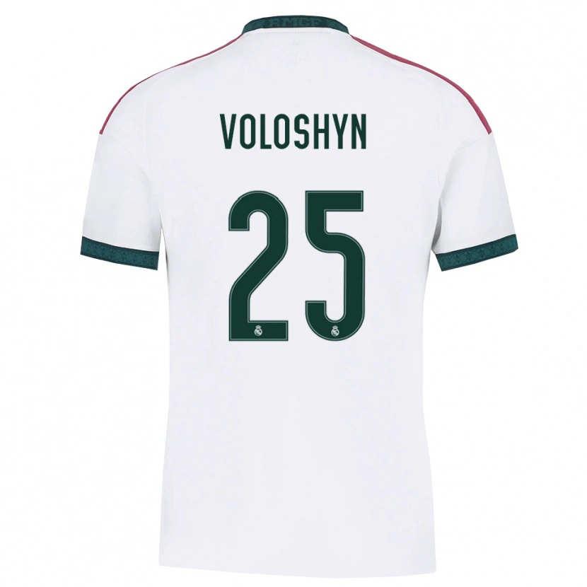 Danxen Uomo Maglia Ilya Voloshyn #25 Verde Scuro Bianco Rosso Kit Gara Home 2026/27 Maglietta