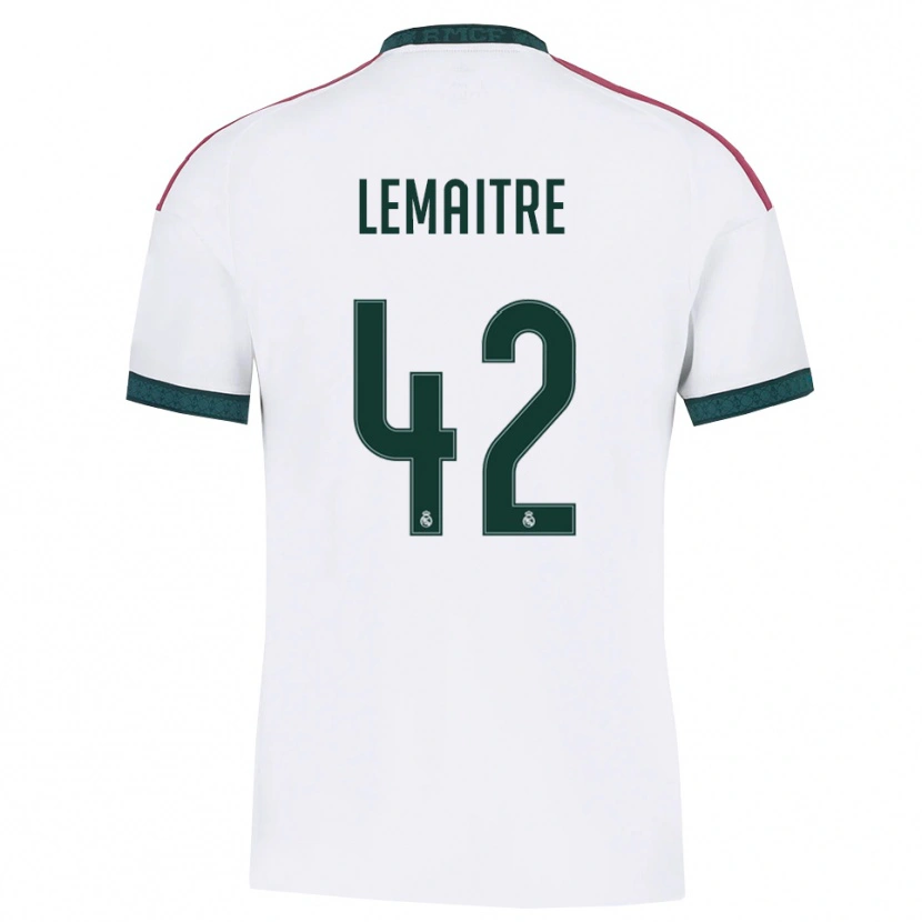 Danxen Uomo Maglia Léo Lemaître #42 Verde Scuro Bianco Rosso Kit Gara Home 2026/27 Maglietta