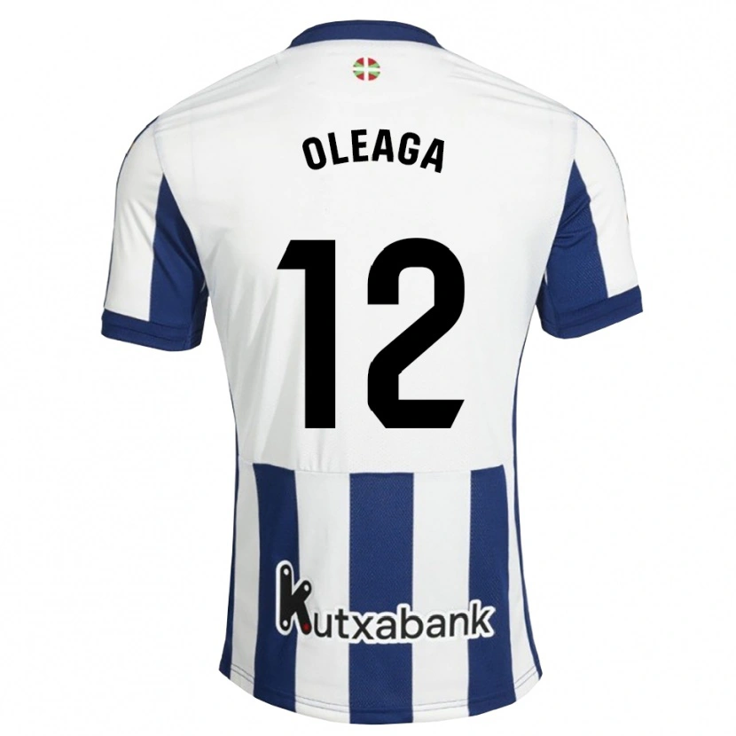 Danxen Uomo Maglia Joan Oleaga #12 Navy Bianco Goldenrod Kit Gara Home 2026/27 Maglietta