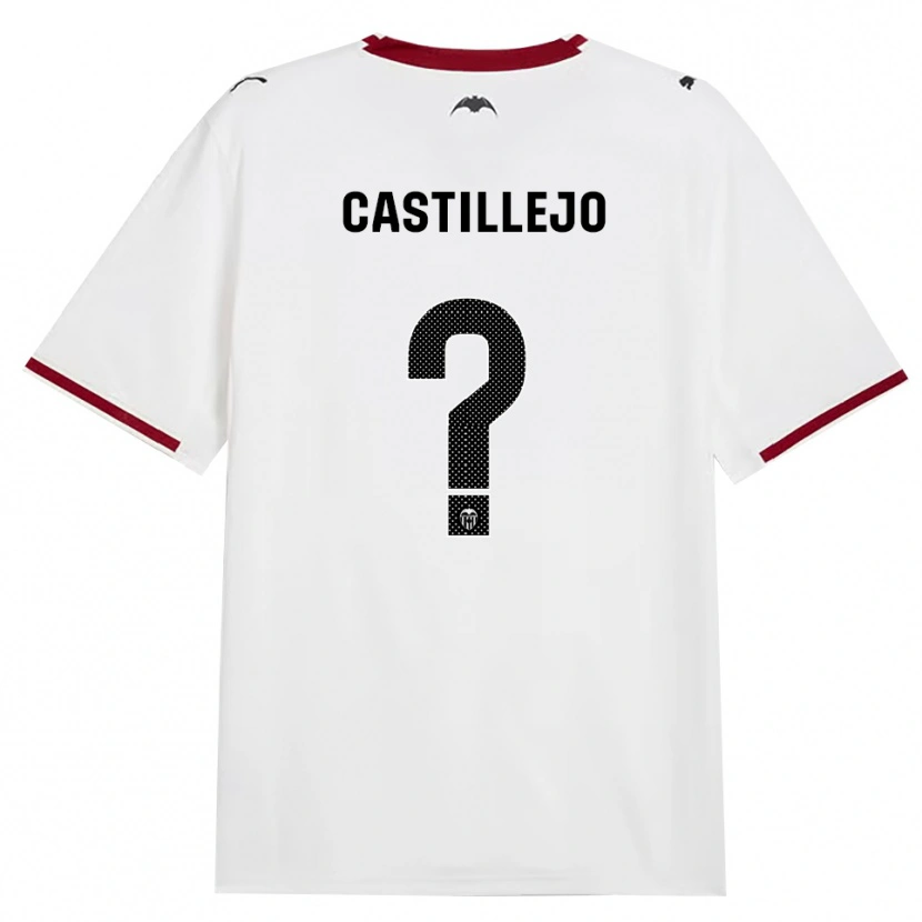 Danxen Uomo Maglia Samu Castillejo #0 Nero Bianco Rosso Giallo Kit Gara Home 2026/27 Maglietta