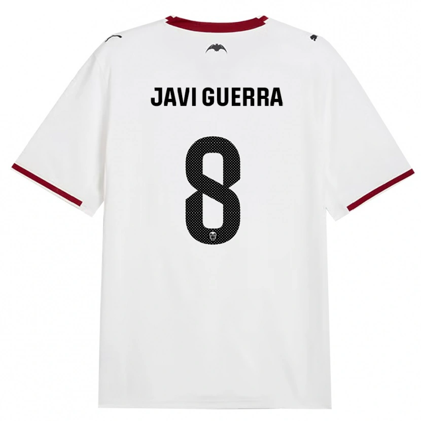 Danxen Uomo Maglia Javi Guerra #8 Nero Bianco Rosso Giallo Kit Gara Home 2026/27 Maglietta