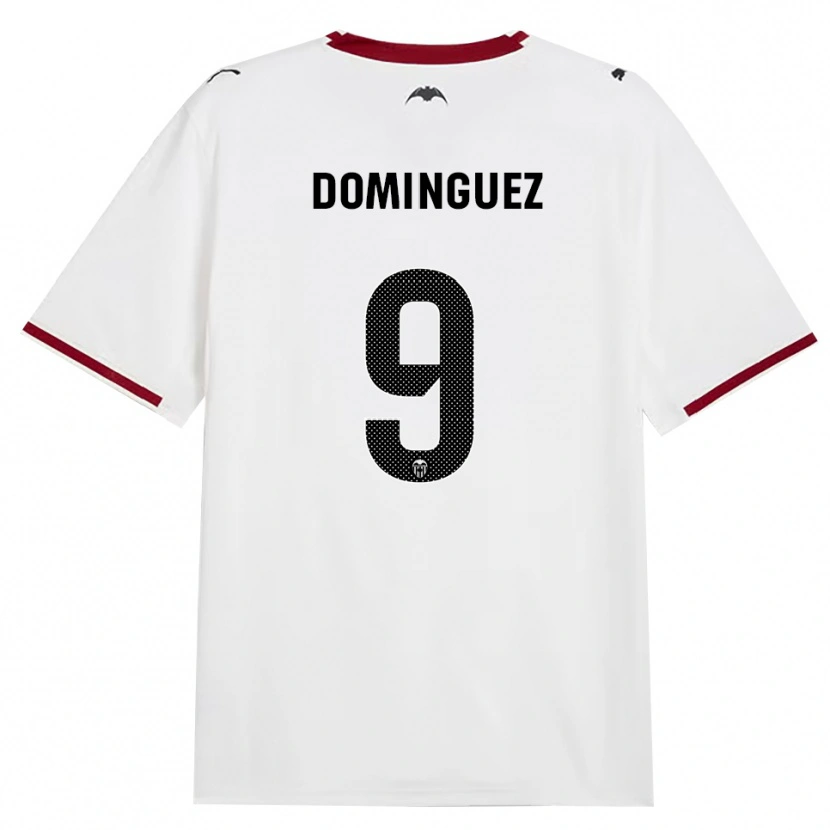 Danxen Uomo Maglia Mario Dominguez #9 Nero Bianco Rosso Giallo Kit Gara Home 2026/27 Maglietta