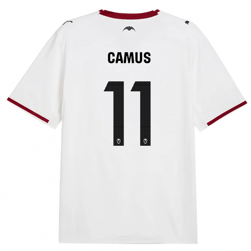 Danxen Uomo Maglia Marco Camus #11 Nero Bianco Rosso Giallo Kit Gara Home 2026/27 Maglietta