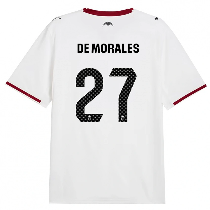 Danxen Uomo Maglia Rubén Muñoz De Morales #27 Nero Bianco Rosso Giallo Kit Gara Home 2026/27 Maglietta