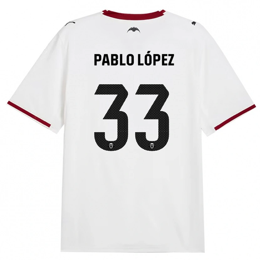 Danxen Uomo Maglia Pablo López #33 Nero Bianco Rosso Giallo Kit Gara Home 2026/27 Maglietta