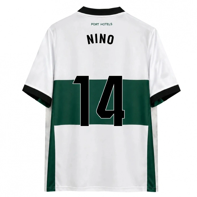 Danxen Uomo Maglia Fer Niño #14 Verde Bianco Rosso Kit Gara Home 2026/27 Maglietta