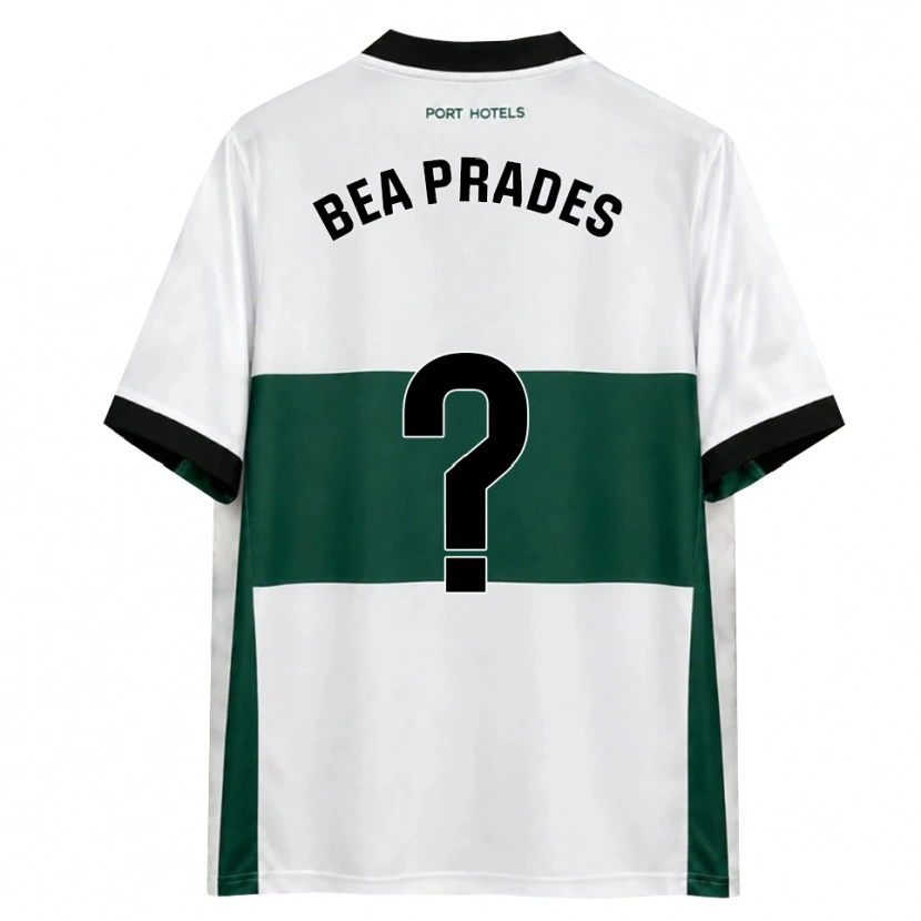 Danxen Uomo Maglia Beatriz Prades Insa #0 Verde Bianco Rosso Kit Gara Home 2026/27 Maglietta