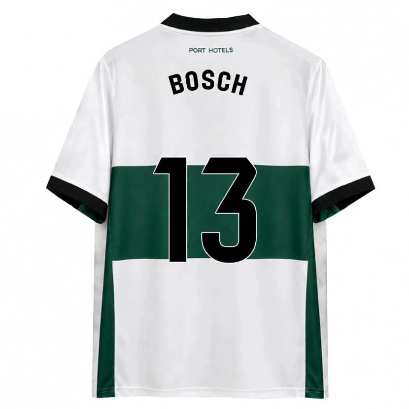 Danxen Uomo Maglia Owen Bosch #13 Verde Bianco Rosso Kit Gara Home 2026/27 Maglietta