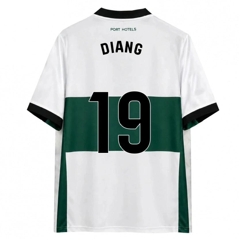 Danxen Uomo Maglia Grady Diangana #19 Verde Bianco Rosso Kit Gara Home 2026/27 Maglietta