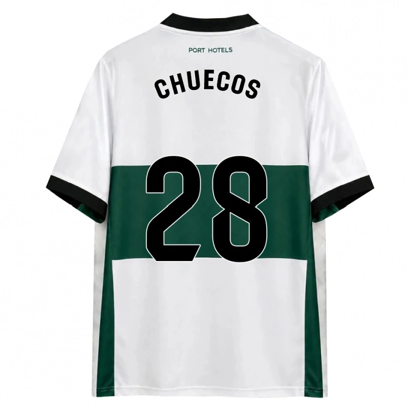 Danxen Uomo Maglia Dani Chuecos #28 Verde Bianco Rosso Kit Gara Home 2026/27 Maglietta