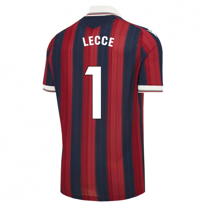 Danxen Uomo Maglia João Pedro Lecce De Souza #1 Blu Notte Rosso Kit Gara Home 2026/27 Maglietta
