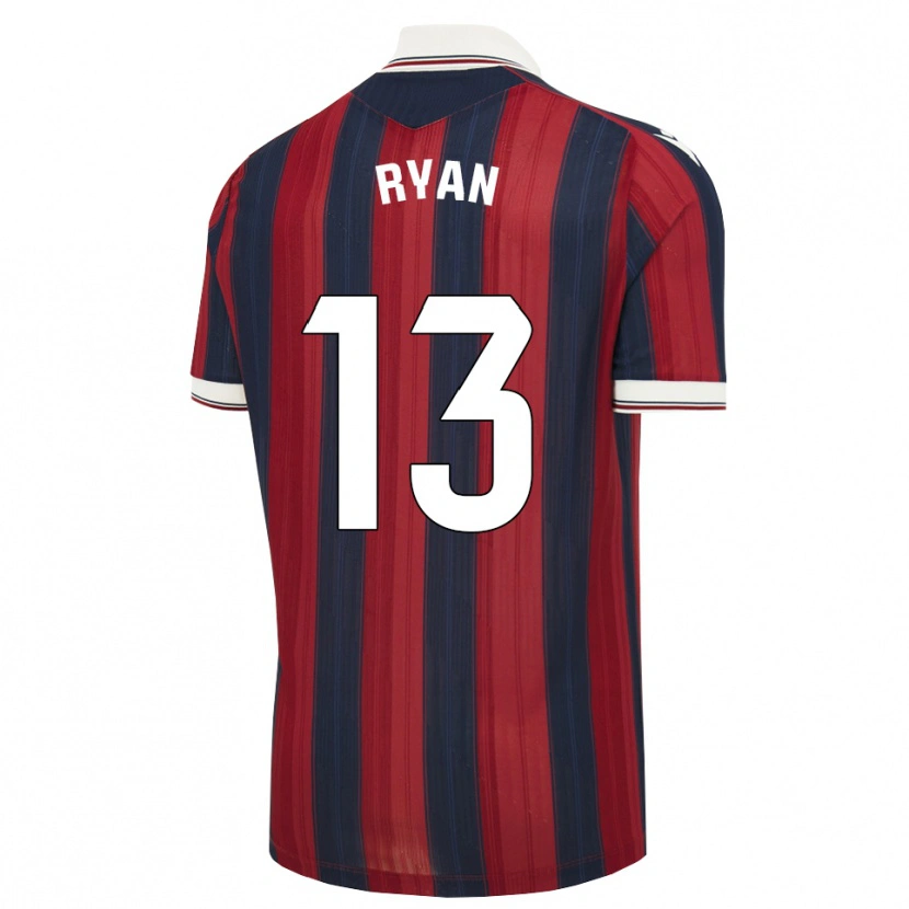 Danxen Uomo Maglia Mathew Ryan #13 Blu Notte Rosso Kit Gara Home 2026/27 Maglietta