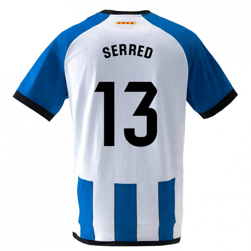 Danxen Uomo Maglia Llorenç Serred #13 Blu Reale Bianco Kit Gara Home 2026/27 Maglietta